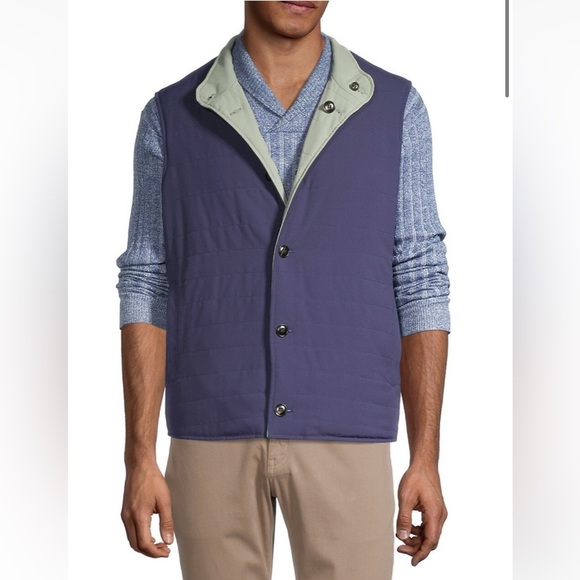 Men’s Peter Millar Reversible Vest - Picture 11 of 12